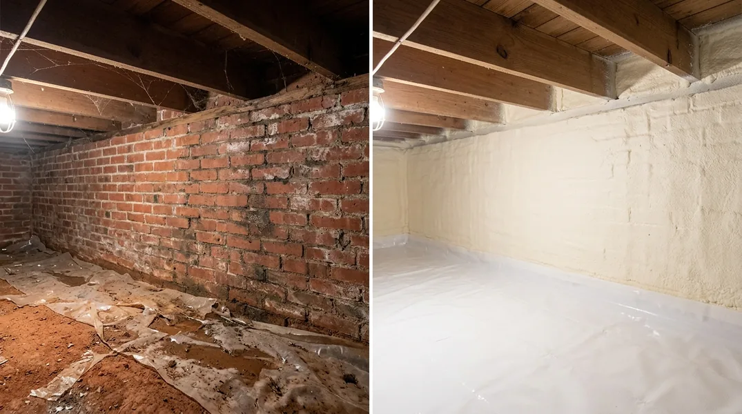 Result spray foam insulation in Durham - Durham Spray Foam Insulation