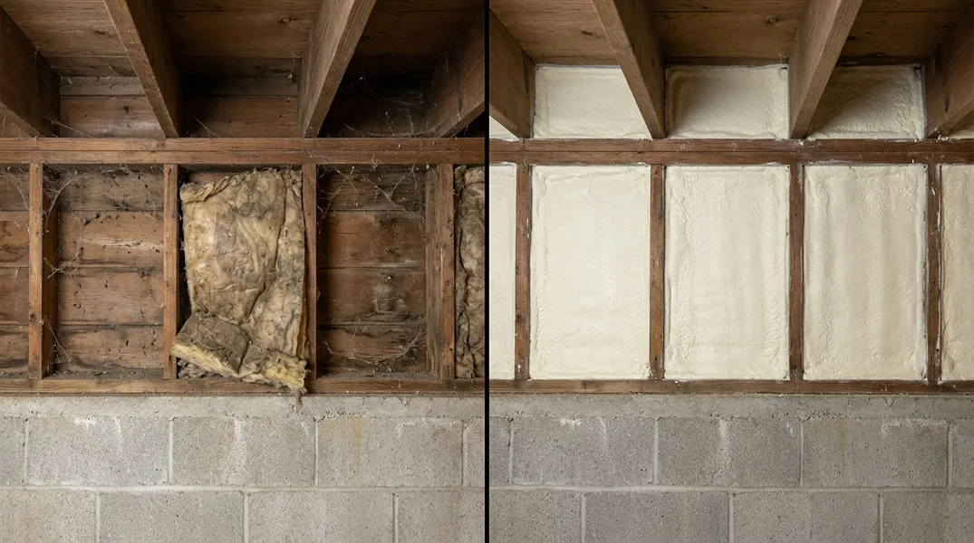 Result spray foam insulation in Durham - Durham Spray Foam Insulation